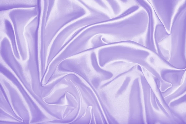 Smooth elegant lilac silk or satin texture as background — Stock Photo, Image