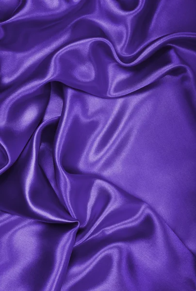 Smooth elegant lilac silk or satin texture as background — Stock Photo, Image
