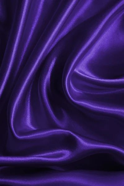 Smooth elegant lilac silk or satin texture as background — Stock Photo, Image