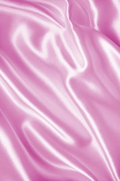 Smooth elegant pink silk background — Stock Photo, Image