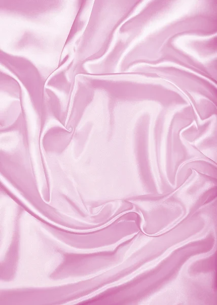 光滑优雅粉红色丝绸背景 — 图库照片