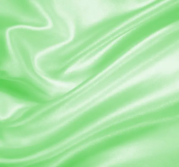 Textura de seda verde elegante —  Fotos de Stock