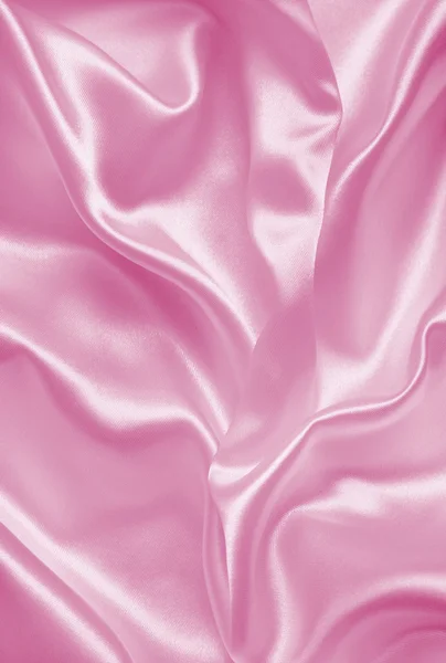 Elegante textura de seda rosa — Foto de Stock