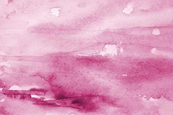 Рожевий акварель на паперовій текстурі — стокове фото