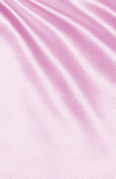 エレガントなピンクの絹のテクスチャ — ストック写真