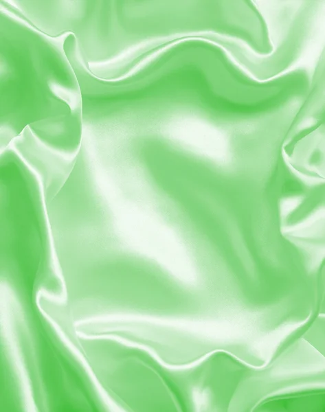 Textura de seda verde elegante —  Fotos de Stock