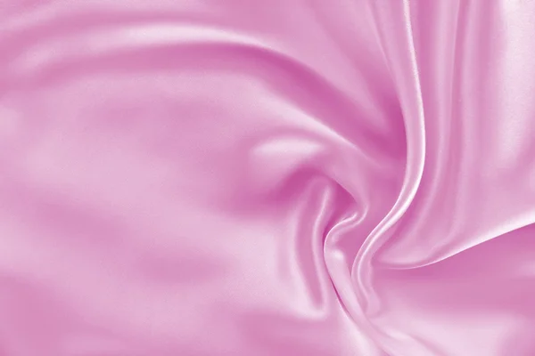 优雅的粉红色丝绸质地 — 图库照片