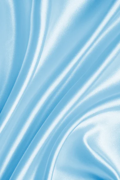 Elegant blue silk texture — Stock Photo, Image