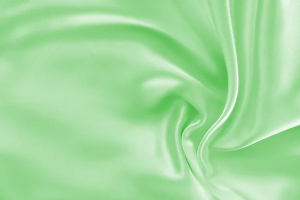 Elegante trama di seta verde — Foto Stock