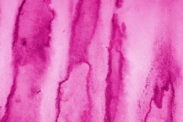 Aquarela rosa na textura do papel — Fotografia de Stock