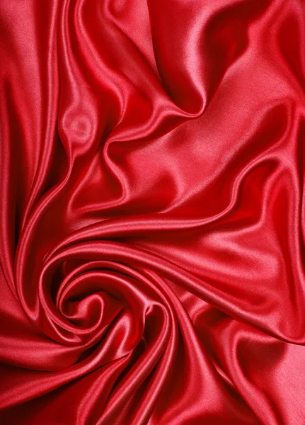 Elegant red silk Stock Picture