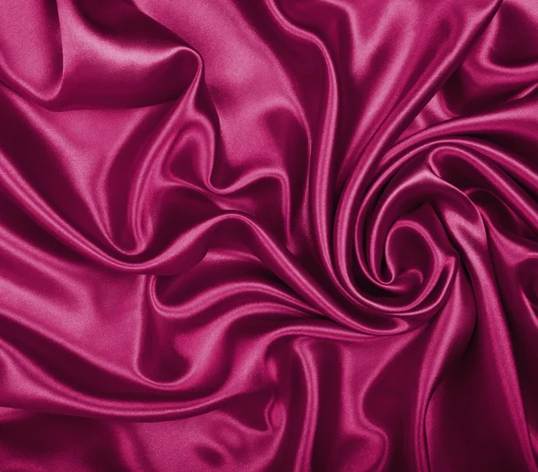 Seda rosa elegante lisa o textura satinada como fondo — Foto de Stock