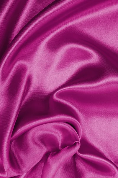 Glatte elegante rosa Seide oder Satin Textur als Hintergrund — Stockfoto