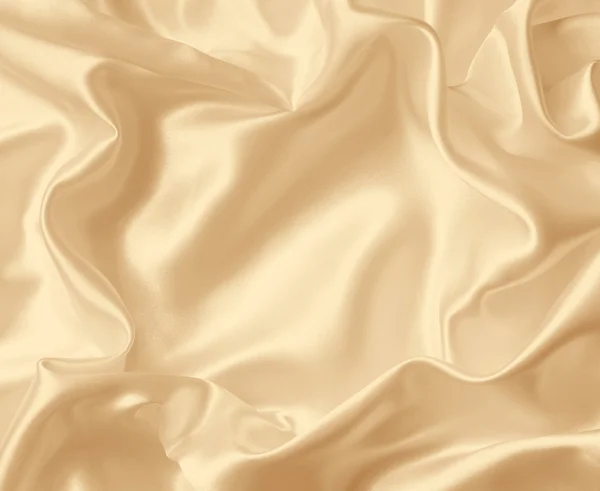 Smooth elegant golden silk as wedding background. In Sepia toned — Stock Photo, Image