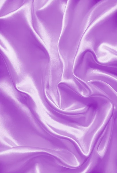 Smooth elegant lilac silk or satin texture as background — Stock Photo, Image