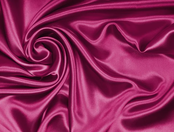 Slät elegant rosa siden eller satin struktur som bakgrund — Stockfoto