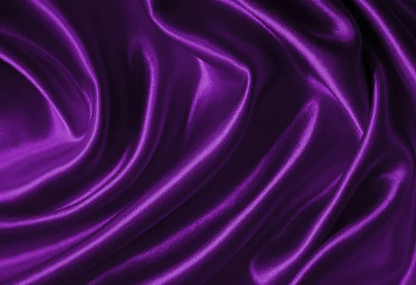 Smooth elegant lilac silk or satin texture as background — Stock Photo, Image