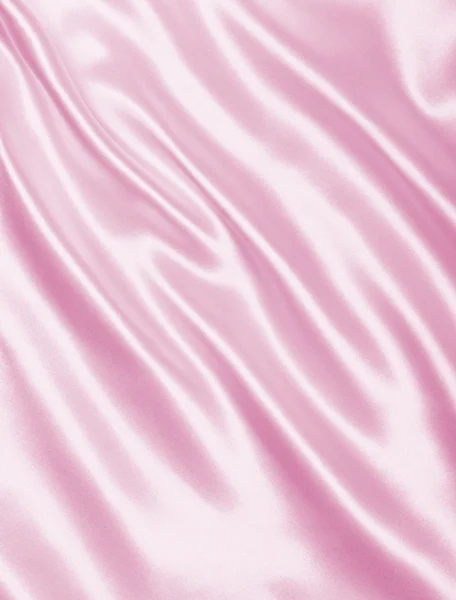滑らかでエレガントなピンク シルクやサテンの質感の背景として — ストック写真