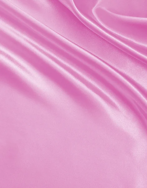 부드럽고 우아한 핑크 실크 나 새틴 질감 배경으로 — 스톡 사진