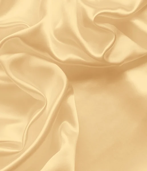 Seda dorada elegante lisa como fondo de boda. En Sepia tonificado — Foto de Stock