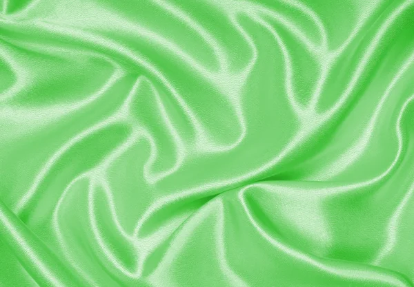 Tekstur hijau atau satin yang elegan sebagai latar belakang — Stok Foto