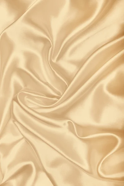 Liscio elegante seta dorata come sfondo di nozze. In Seppia tonica — Foto Stock