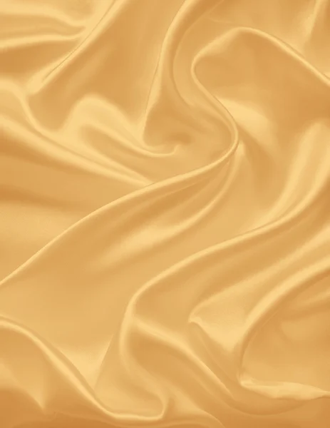 Liso elegante seda dorada o satén como fondo. En tono Sepia — Foto de Stock