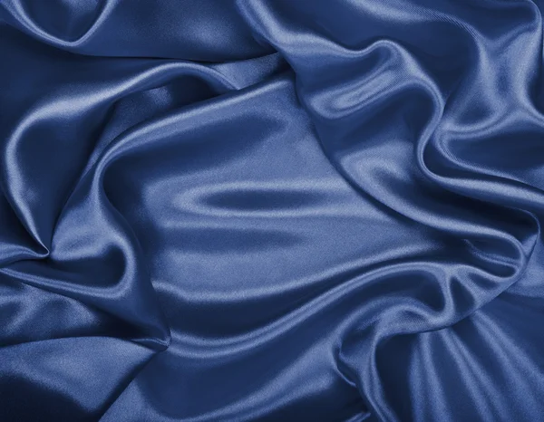 Smooth elegant grey silk or satin as background — Stock Photo, Image