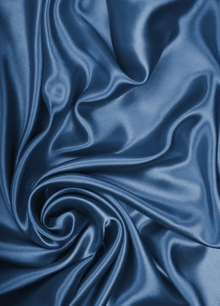 Elegante seta grigia liscia o raso come sfondo — Foto Stock