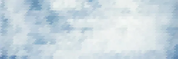 Αφηρημένο Μπλε Γκρι Γεωμετρικό Μωσαϊκό Μοτίβο Εικονογραφημένο Διανυσματικό Γραφικό Φόντο — Διανυσματικό Αρχείο