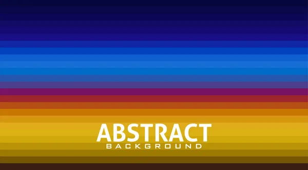 Abstract Eenvoudige Gestreepte Achtergrond Blauwe Rode Gouden Kleuren Vectorgrafisch Patroon — Stockvector