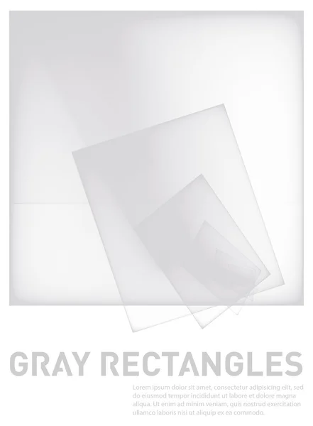 灰色の四角形 — ストック写真