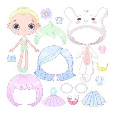 kağıt oyuncak bebekle farklı Abiye