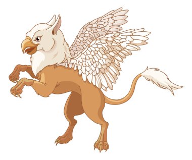 sihirli uçan griffin