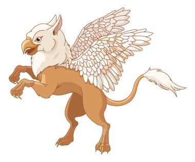 sihirli uçan griffin
