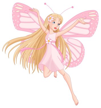 Flying fairy clipart
