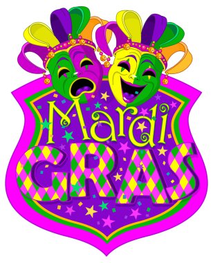 Mardi gras maskesi tasarım
