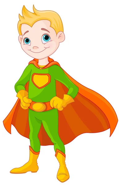 Super Hero Boy Vector Graphics