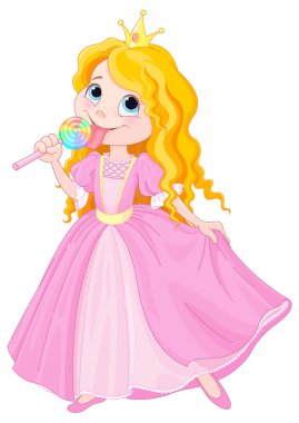 Prenses yalıyor lolipop