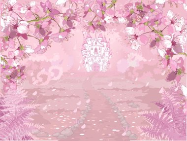 Pembe peri masalı Kalesi