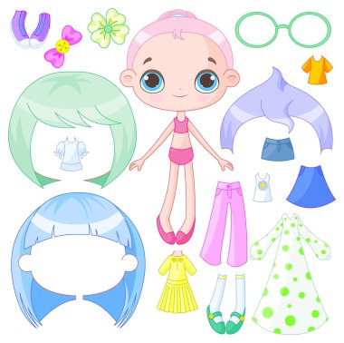 Şirin bebeği Giydir