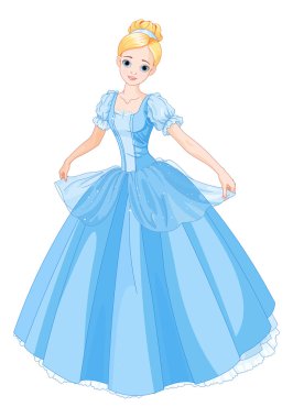 girl dressed ball gown