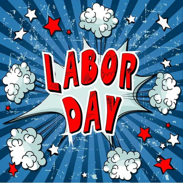 Bok för Labor Day — Stock vektor