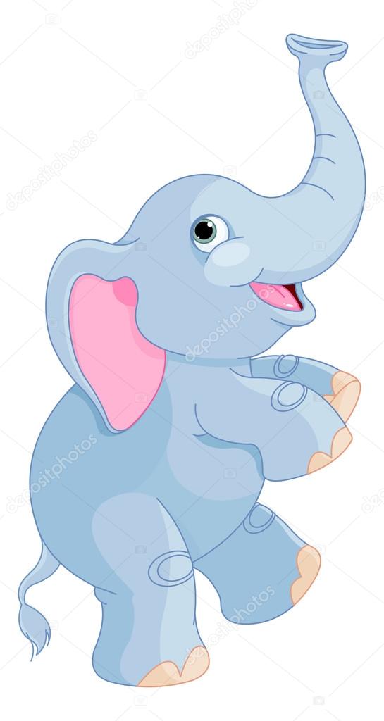 Cute elephant dancing Stock Vector Image by ©Dazdraperma #90617338 Cute elephant dancing Stock Vector Image by ©Dazdraperma #90617338