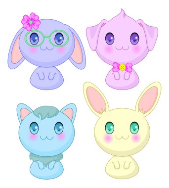 Komik bebek hayvanlar