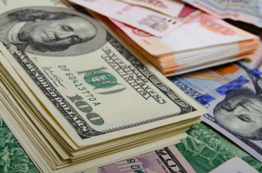 Para spekülasyon Rublesi Doları.