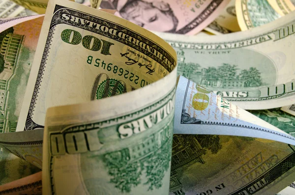 Наличные доллары США . — стоковое фото