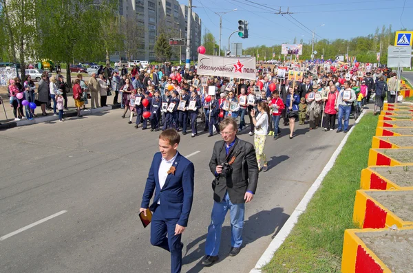 Novotsjeboksarsk, Rusland - 9 mei 2016: Viering van de overwinning Da — Stockfoto