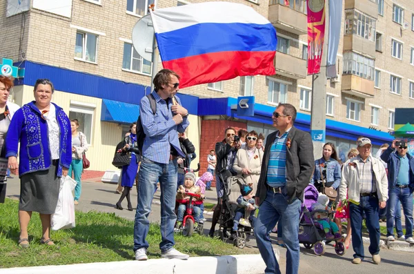 Novotsjeboksarsk, Rusland - 9 mei 2016: Viering van de overwinning Da — Stockfoto