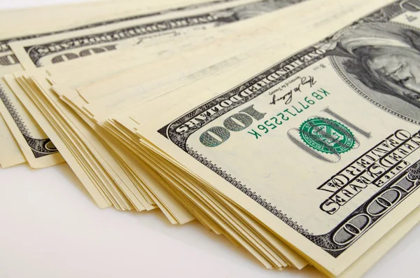 Наличные доллары США . — стоковое фото